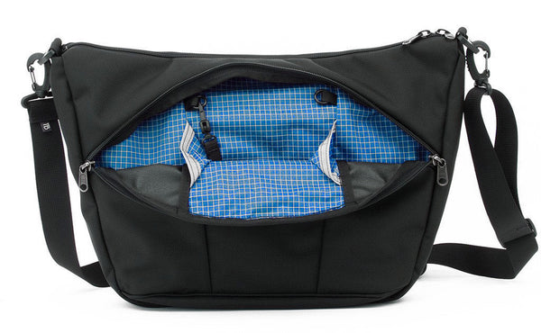 Parental Unit in Black 525d Ballistic Nylon/Island Blue 200d Halcyon